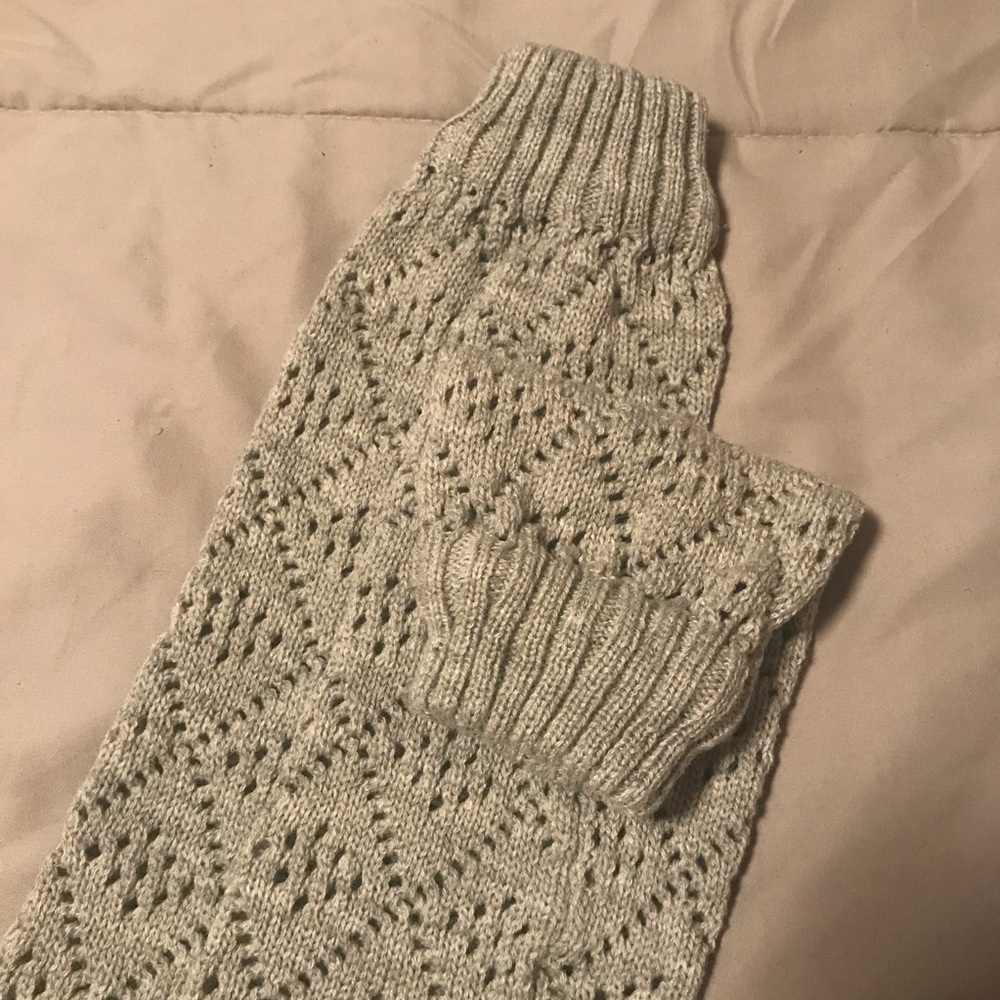 Gray Leg Warmers